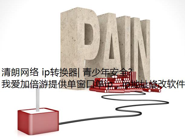 清朗网络 ip转换器| 青少年安全上网指南